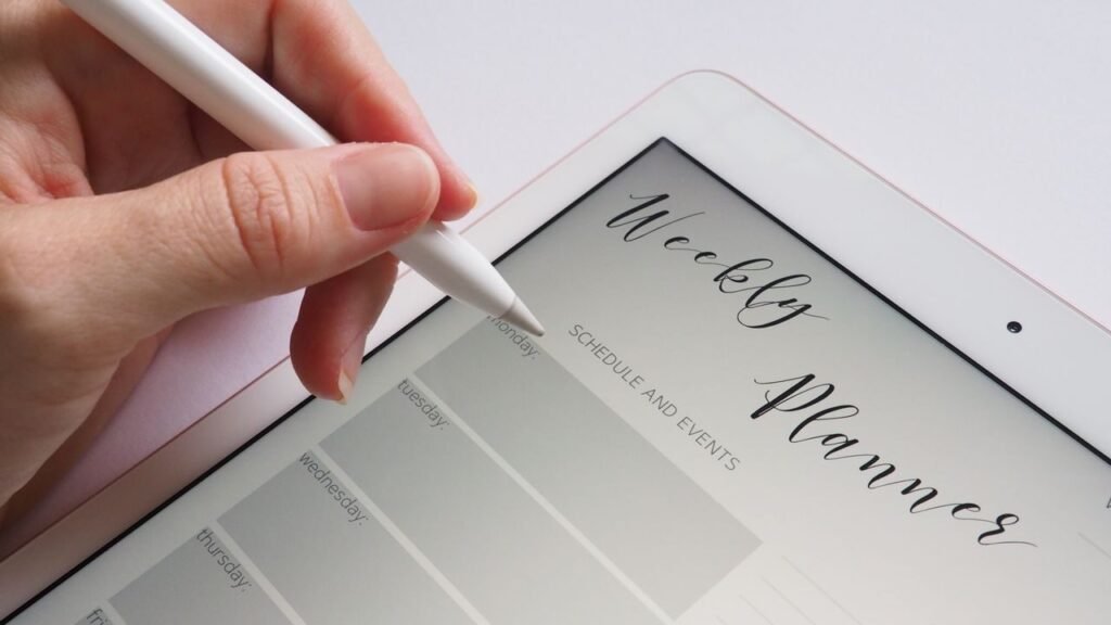 how to create a weekly plan using ai tools