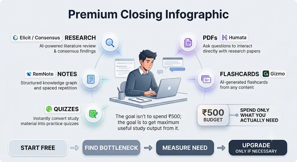 Best AI Tools for Students Under ₹500 in India