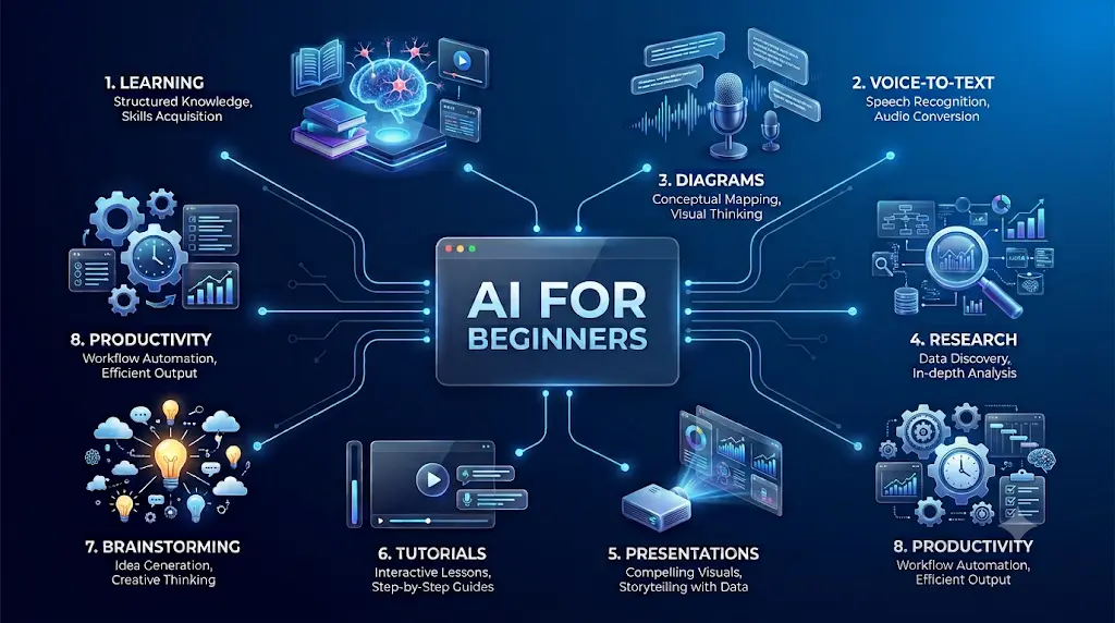 Best AI Tools for Beginners With No Experience