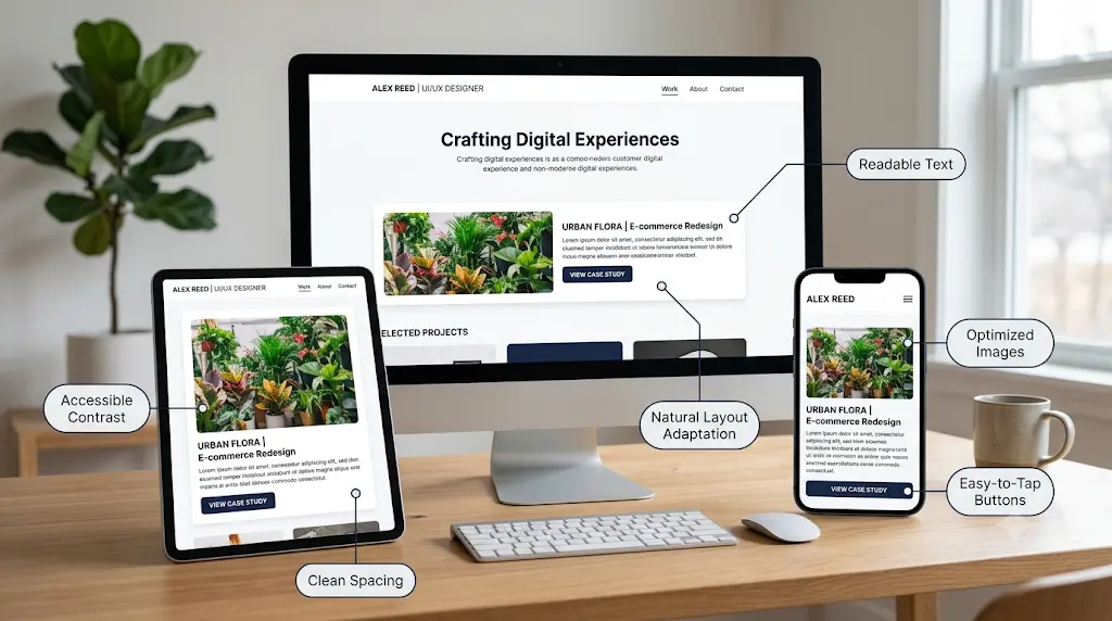 Improve Mobile Responsiveness and Accessibility