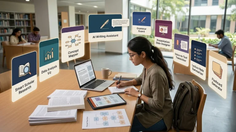 Best Free AI Tools for Indian College Students: 9 Hidden Gems