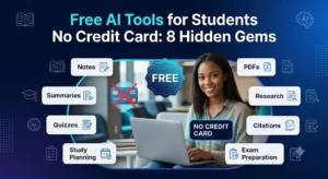 Free AI Tools for Students No Credit Card: 8 Hidden Gems