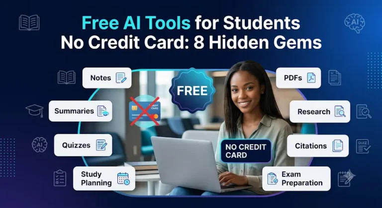Free AI Tools for Students No Credit Card: 8 Hidden Gems