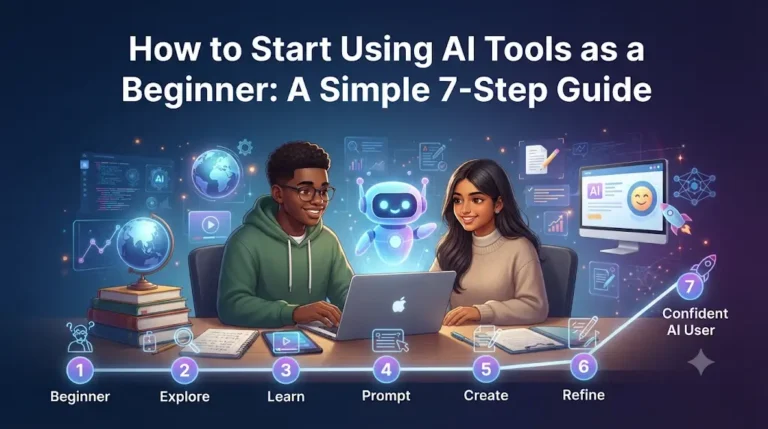 How to Start Using AI Tools as a Beginner: A Simple and Effective 7-Step Guide