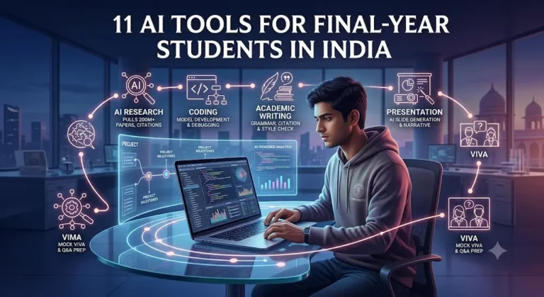 11 AI Tools for Final-Year Students in India